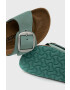 Birkenstock Велурени чехли - Pepit.bg