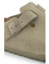 Birkenstock Велурени чехли 1025788 в зелено Boston - Pepit.bg