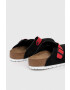 Birkenstock Велурени чехли 1025939 в черно Boston - Pepit.bg