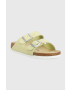 Birkenstock Велурени чехли Arizona BS в жълто 1024201 - Pepit.bg