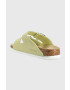 Birkenstock Велурени чехли Arizona BS в жълто 1024201 - Pepit.bg