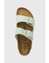 Birkenstock Велурени чехли Arizona SFB в зелено 1024213 - Pepit.bg