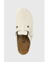 Birkenstock Велурени чехли Boston - Pepit.bg