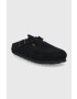Birkenstock Велурени чехли Boston в розово 1025552 - Pepit.bg
