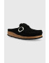 Birkenstock Велурени чехли Buckley в черно 1017826 - Pepit.bg