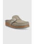 Birkenstock Велурени чехли Buckley - Pepit.bg