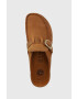 Birkenstock Велурени чехли Buckley в кафяво 1024028 - Pepit.bg