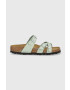 Birkenstock Велурени чехли Franca Injected Rivets SFB - Pepit.bg