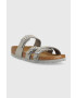 Birkenstock Велурени чехли Franca SFB - Pepit.bg