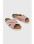 Birkenstock Велурени чехли LUGANO SFB - Pepit.bg
