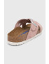 Birkenstock Велурени чехли LUGANO SFB - Pepit.bg