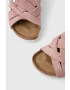 Birkenstock Велурени чехли LUGANO SFB - Pepit.bg