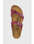 Birkenstock Велурени чехли Mayari - Pepit.bg