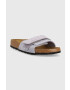 Birkenstock Велурени чехли Oita в лилаво 1025334 - Pepit.bg