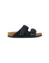 Birkenstock Велурени чехли Uji в черно 1024810 - Pepit.bg