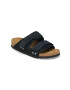 Birkenstock Велурени чехли Uji в черно 1024810 - Pepit.bg