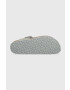 Birkenstock Велурени джапанки Gizeh SFB в сиво с равна подметка - Pepit.bg