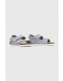 Birkenstock Велурени сандали Milano Suede в сребристо 1024233 - Pepit.bg