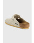Birkenstock Вълнени чехли Boston WZ в сиво - Pepit.bg
