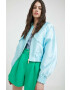 Blugirl Blumarine Яке бомбър в синьо с преходна изолация - Pepit.bg