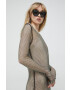 Blugirl Blumarine Рокля в черно дълъг модел със стандартна кройка - Pepit.bg