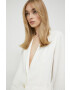 Blugirl Blumarine Сако в бежово с едно копче с десен - Pepit.bg