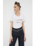 Blugirl Blumarine Тениска в бяло - Pepit.bg