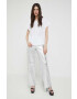 Blugirl Blumarine Тениска в бяло - Pepit.bg