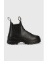 Blundstone Кожени боти челси 2240 в черно с платформа - Pepit.bg