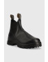 Blundstone Кожени боти челси 2240 в черно с платформа - Pepit.bg