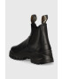 Blundstone Кожени боти челси 2240 в черно с платформа - Pepit.bg