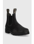 Blundstone Велурени боти челси в сиво с равна подметка - Pepit.bg