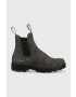 Blundstone Велурени боти челси 1630 в сиво с равна подметка - Pepit.bg