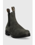 Blundstone Велурени боти челси 1630 в сиво с равна подметка - Pepit.bg