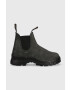 Blundstone Велурени боти челси 2238 в черно с платформа - Pepit.bg