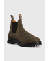 Blundstone Велурени боти челси 2239 в кафяво - Pepit.bg