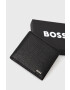Boss Кожен портфейл мъжки в черно - Pepit.bg