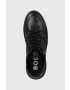 Boss Кожени маратонки Gary в черно 50498064 - Pepit.bg