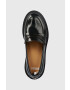 Boss Кожени мокасини Carol в черно с платформа 50488707 - Pepit.bg