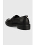 Boss Кожени мокасини Vanity в черно с платформа 50498808 - Pepit.bg
