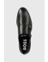 Boss Кожени половинки обувки Colby в черно 50487109 - Pepit.bg