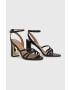 Boss Кожени сандали Mandy Ch.Sandal 90-N в черно 50493063 - Pepit.bg