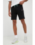Boss Къси панталони Athleisure в черно - Pepit.bg
