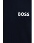 Boss Памучен суичър в тъмносиньо с принт - Pepit.bg