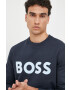 Boss Памучен суичър - Pepit.bg