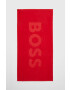 Boss Памучна кърпа в червено - Pepit.bg