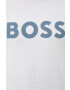 Boss Orange Памучна тениска BOSS Boss Casual в бяло с принт - Pepit.bg