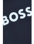 Boss Orange Памучна тениска BOSS Boss Casual в тъмносиньо с принт - Pepit.bg