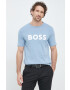 Boss Orange Памучна тениска BOSS Boss Casual с принт - Pepit.bg