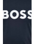 Boss Orange Памучна тениска BOSS BOSS CASUAL в синьо с принт - Pepit.bg